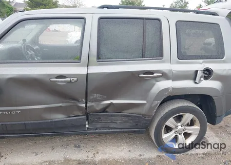 2013 Jeep Patriot Latitude из США, поврежденный, VIN 1C4NJRFB5DD274485